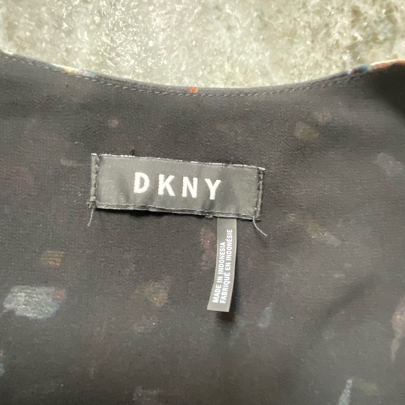 DKNY Women's Printed Drawstring waist Jumpsuit - Picture 9 of 10